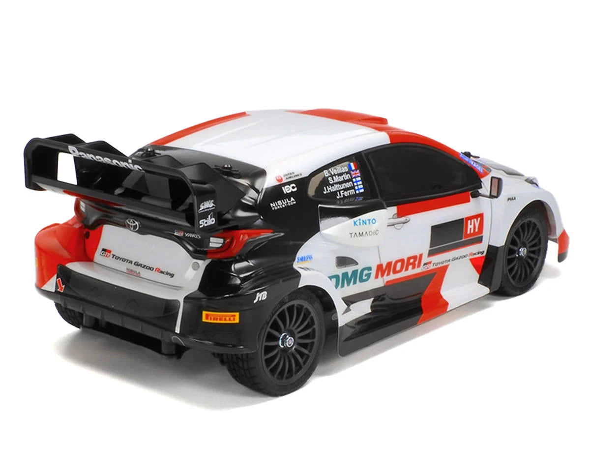 Tamiya Toyota GAZOO Racing WRT/GR Yaris Rally1 1/10 4WD Electric Rally Car Kit (TT-02)