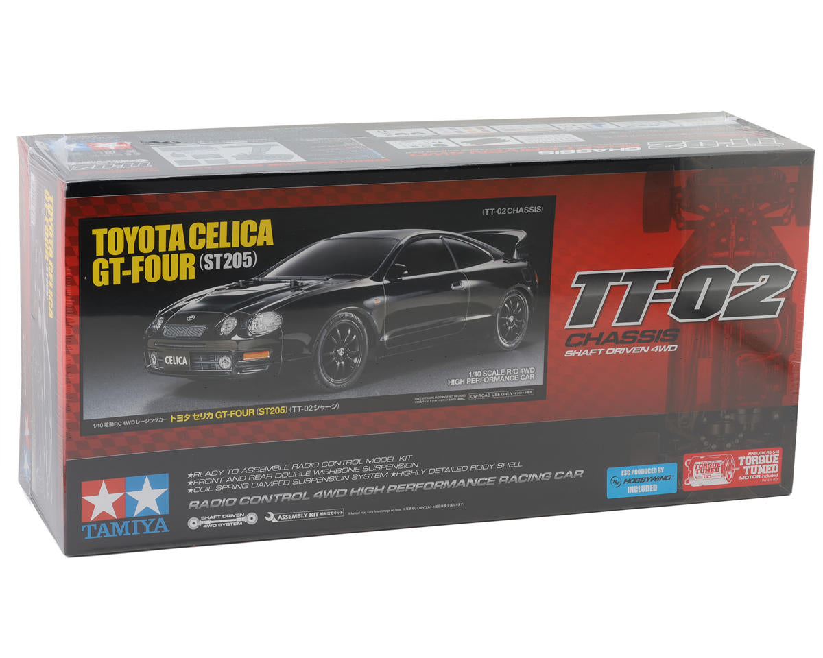 1/10 RC Toyota Celica GT-Four (ST205), TT-02 Chassis Kit