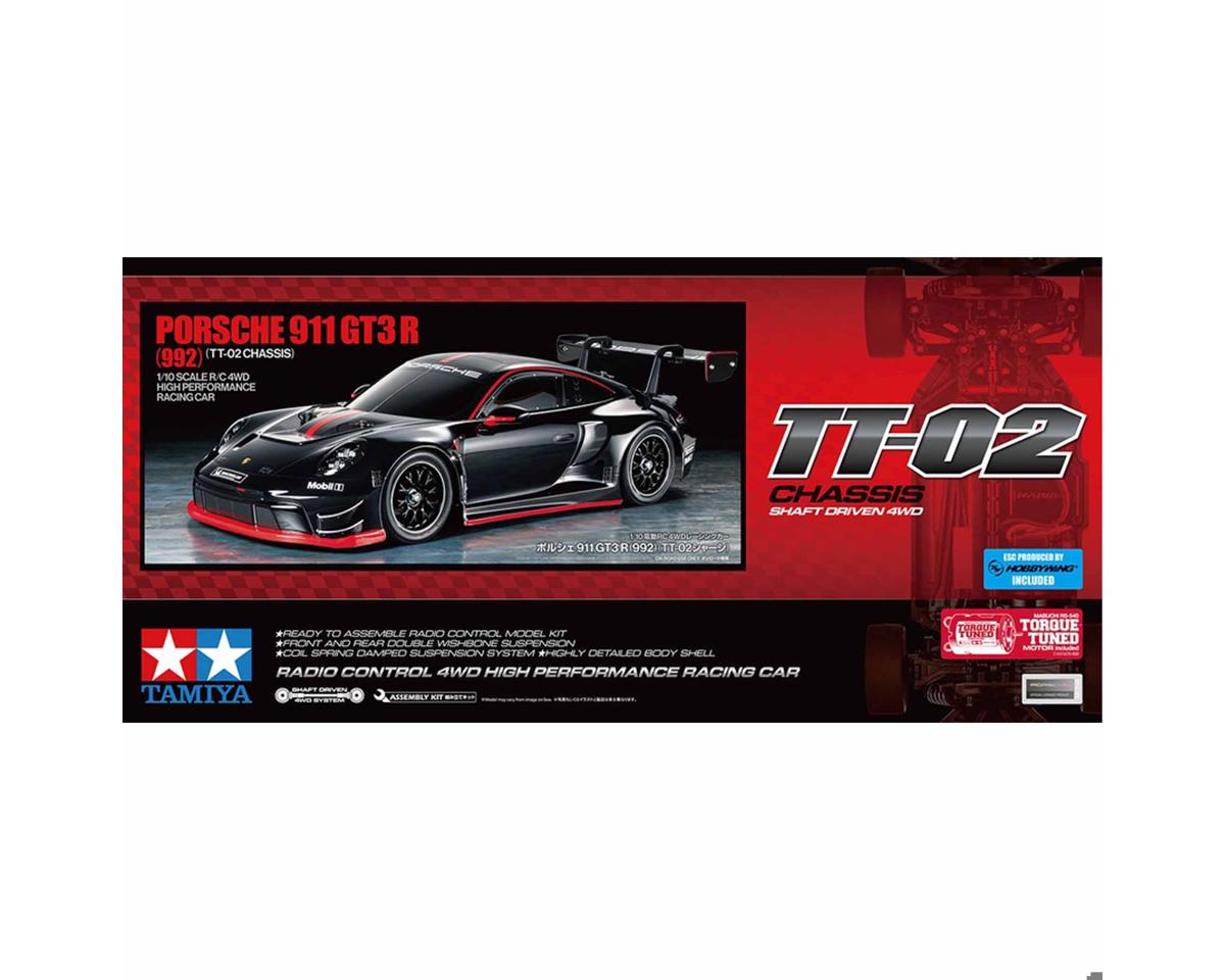 Tamiya Porsche 911 GT3 R 1/10 4WD Electric Touring Car Kit (TT-02)