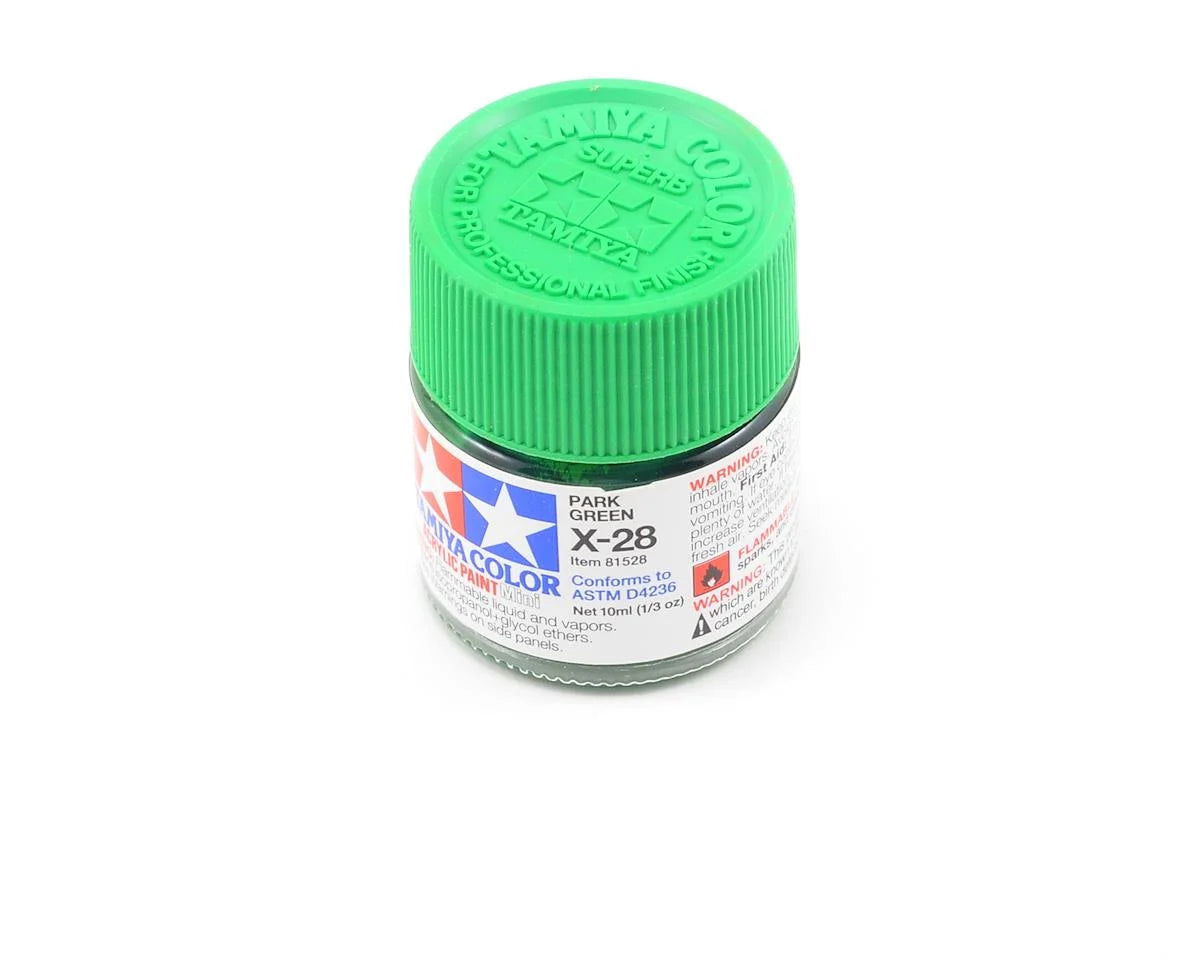 Tamiya Acrylic Mini X-28 Park Green (10mL)