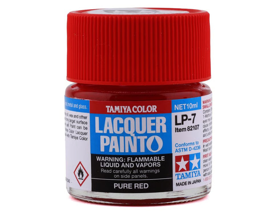 Tamiya Lacquer Paint LP-7 Pure Red (10mL)