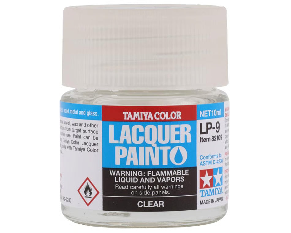 Tamiya Lacquer Paint LP-9 Clear (10mL)