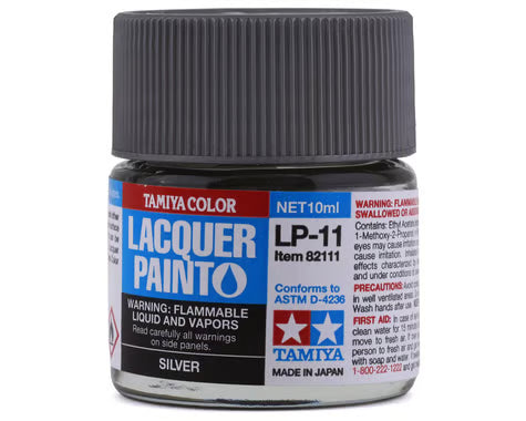Pintura Laca, LP-11 Plata, 10 mL