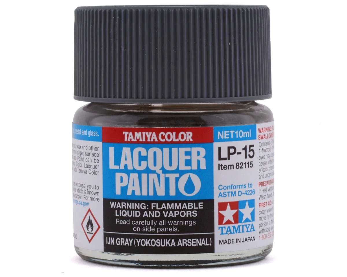 Tamiya Lacquer Paint LP-15 IJN Gray Yokosuka Arsenal (10mL)