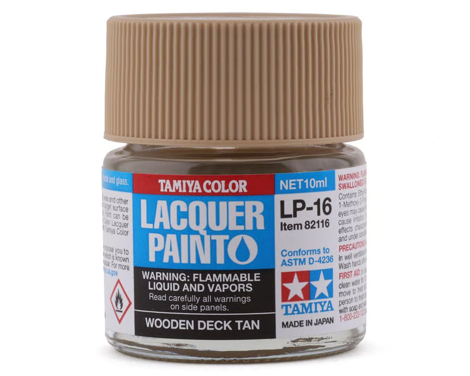 Tamiya Lacquer Paint LP-16 Wooden Deck Tan (10mL)