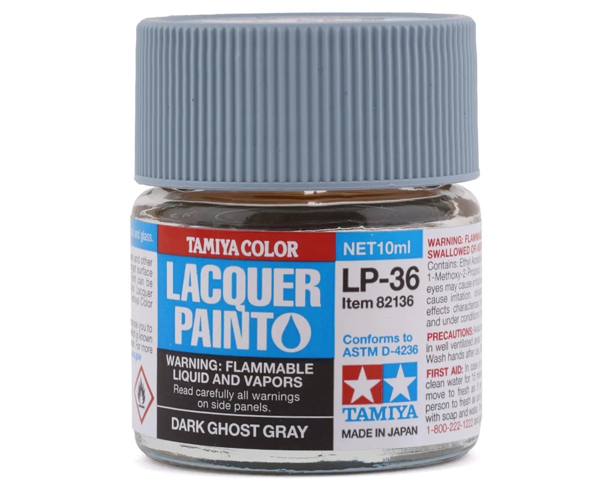 Tamiya Lacquer Paint LP-36 Dark Ghost Gray (10mL)