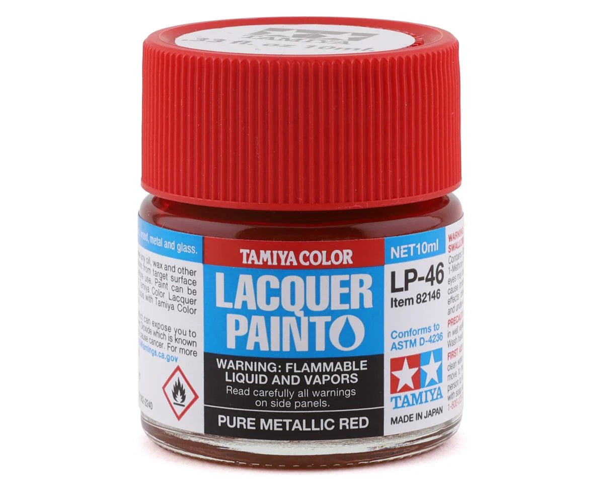 Tamiya Lacquer Paint LP-46 Pure Metallic Red (10mL)