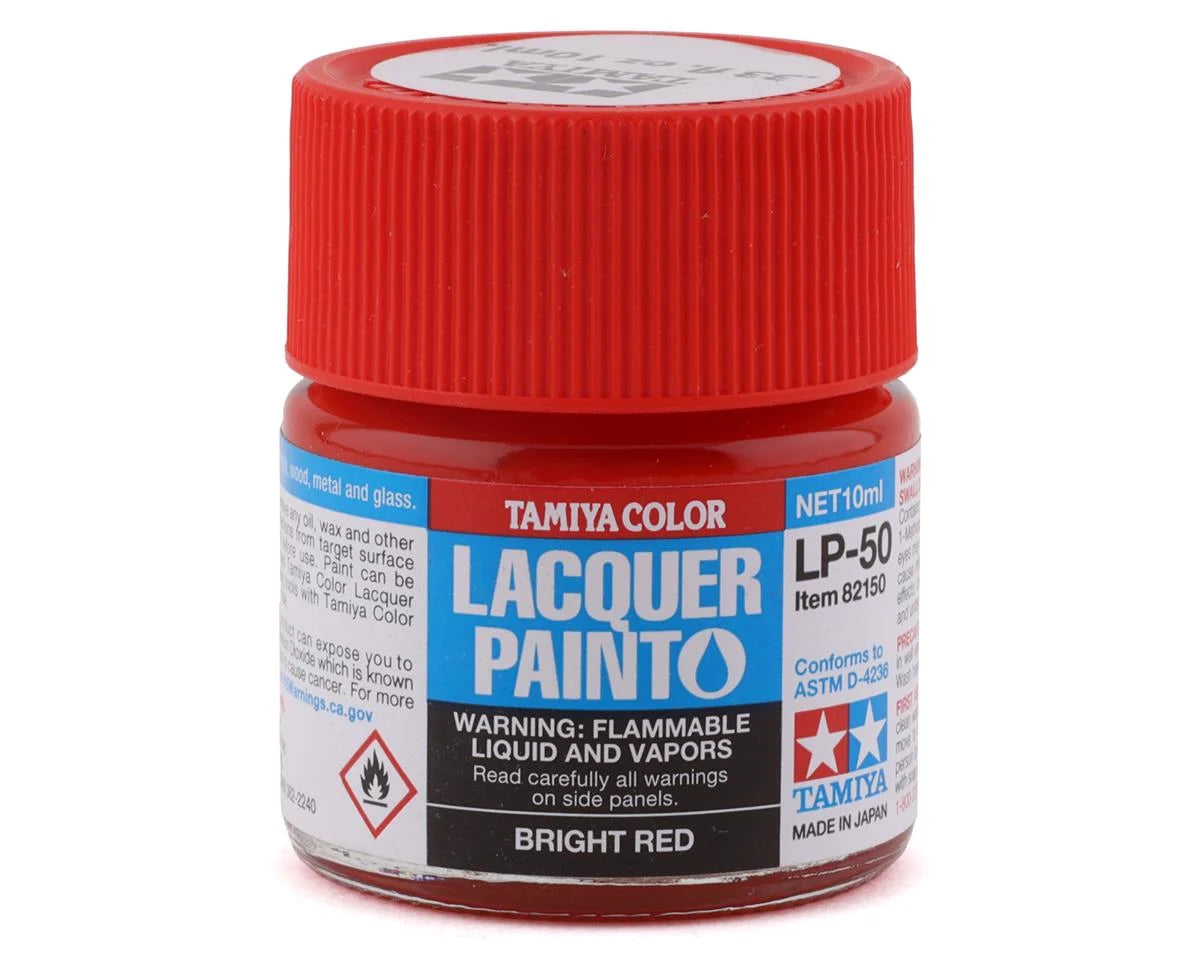 Tamiya Lacquer Paint LP-50 Bright Red (10mL)