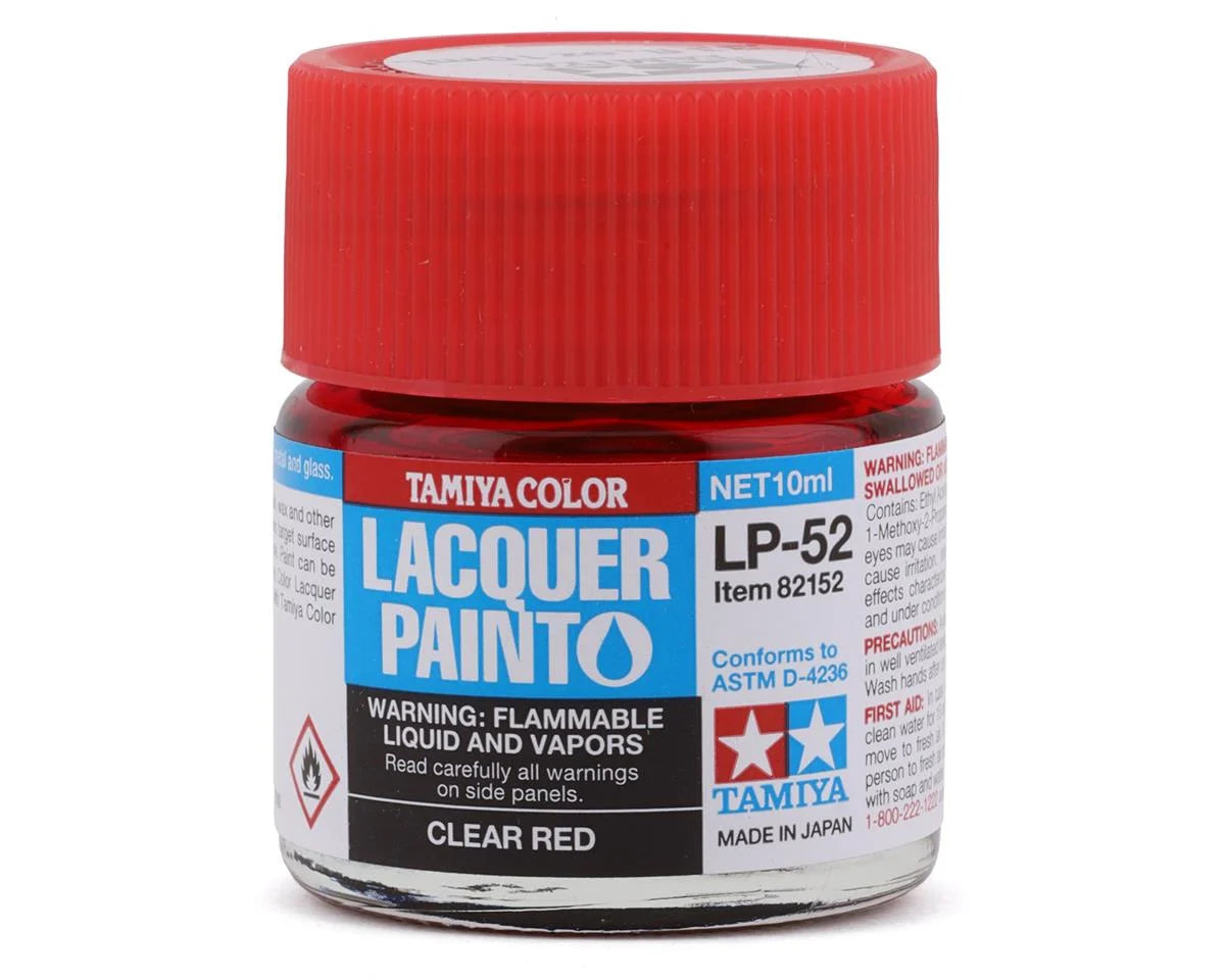 Tamiya Lacquer Paint LP-52 Clear Red (10mL)