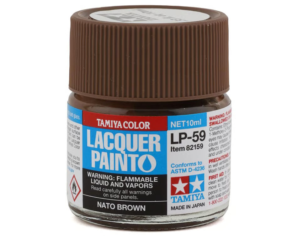 Tamiya Lacquer Paint LP-59 NATO Brown (10mL)