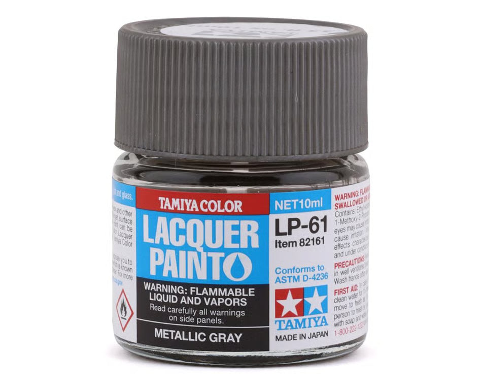 Tamiya Lacquer Paint LP-61 Metallic Gray (10mL)