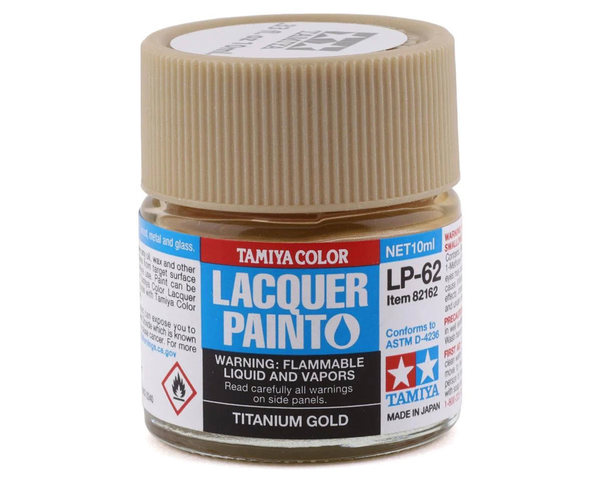 Tamiya Lacquer Paint LP-62 Titanium Gold (10mL)