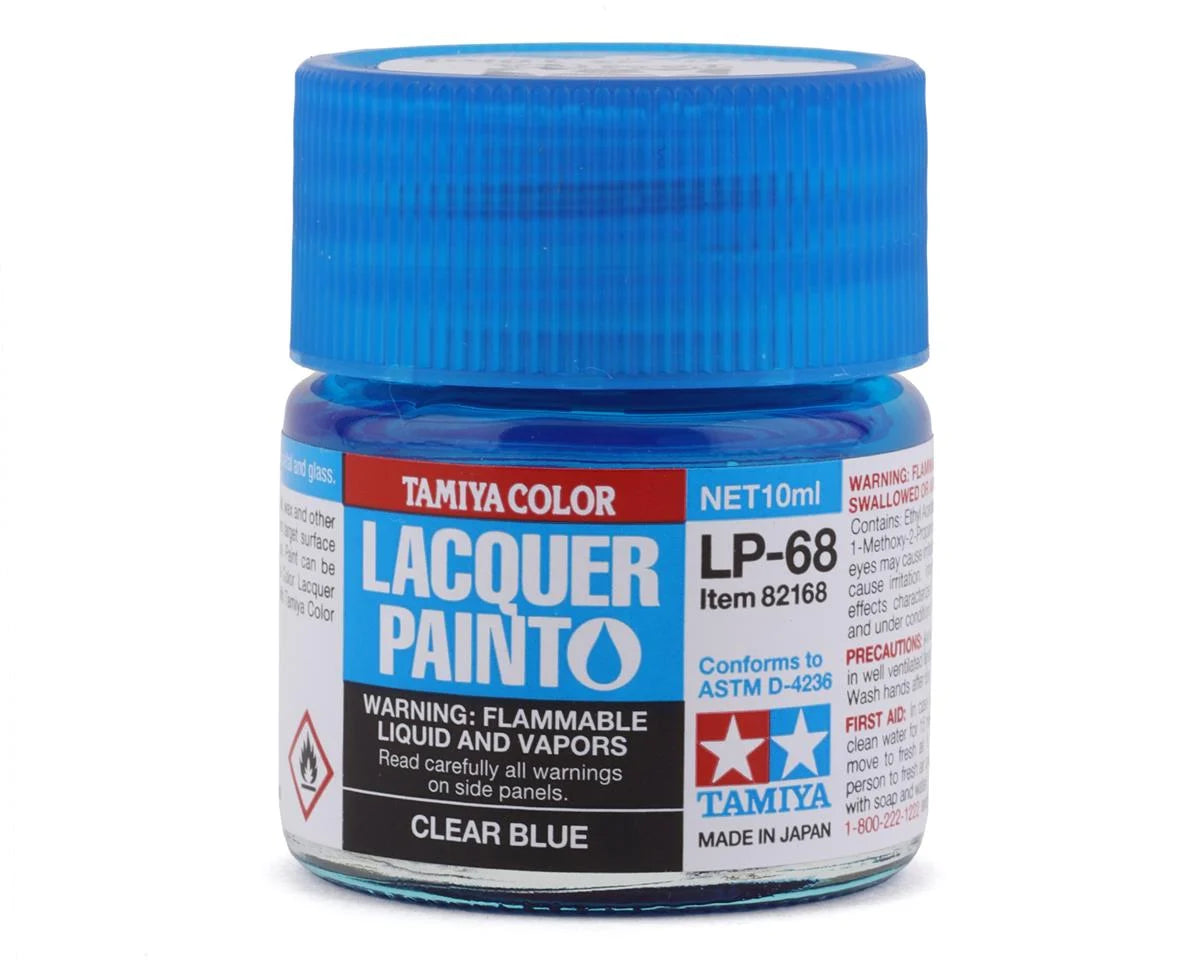Tamiya Lacquer Paint LP-68 Clear Blue (10mL)