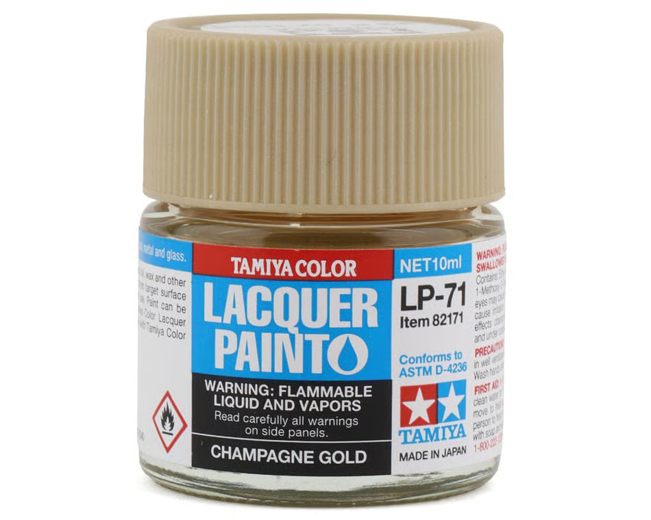 Tamiya Lacquer Paint LP-71 Champagne Gold (10mL)