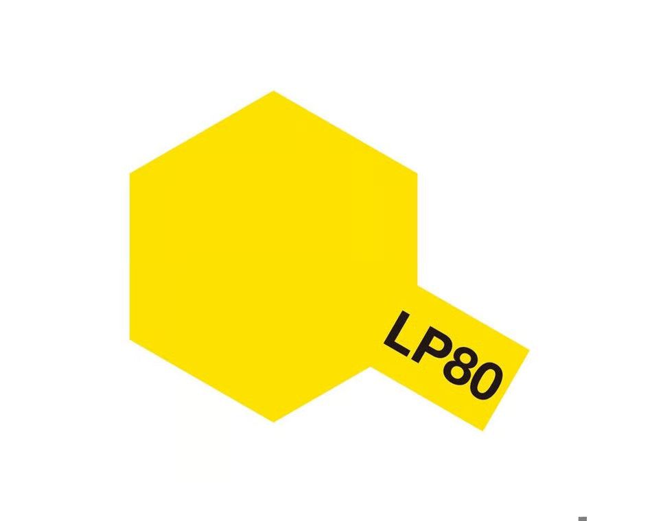 Tamiya Lacquer Paint LP-80 Flat Yellow (10mL)