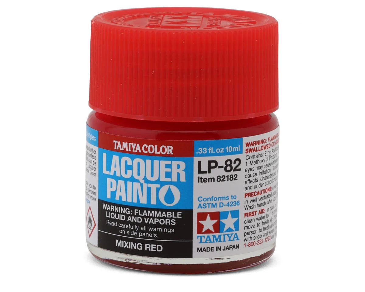 Tamiya Lacquer Paint LP-82 Mixing Red (10mL)
