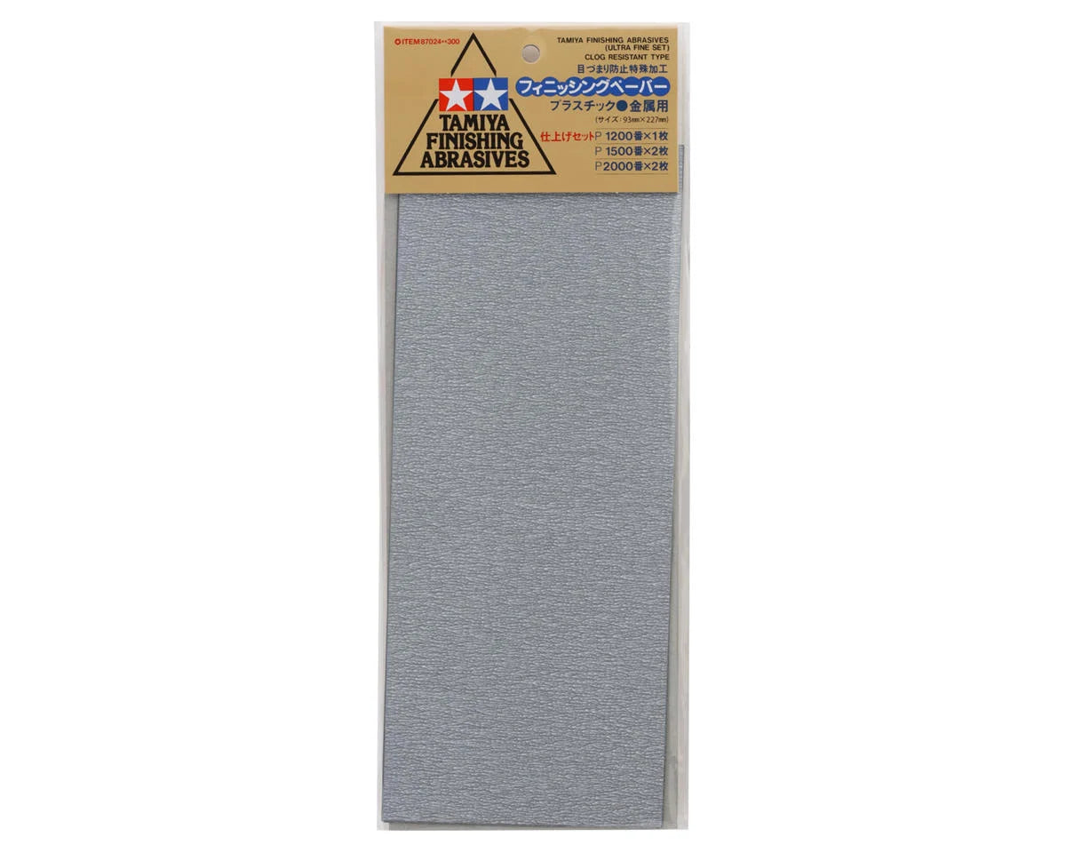 Tamiya Finishing Abrasives Set Fine
