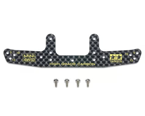 Tamiya Mini 4WD JR HG Carbon Fiber Rear Bumper Plate (1.5mm)
