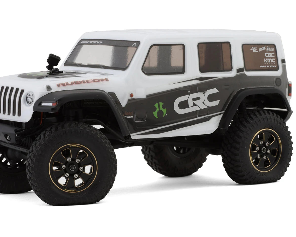 Treal Hobby Type B 1.0" 6-Spoke Brass Beadlock Wheels (Black) (38.7g ea) (4)