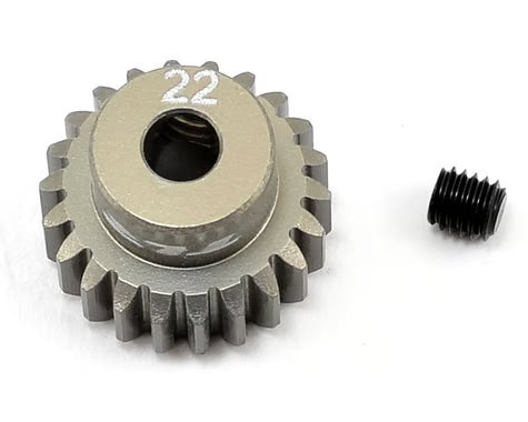 Engranaje de piñón de aluminio 48P, 22T