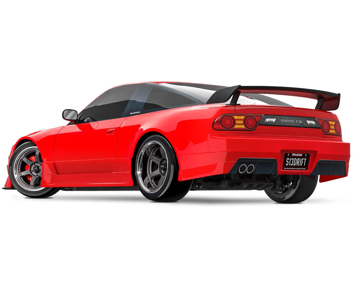 Traxxas 4-Tec® Drift Nissan® 240SX 1/10 RTR Electric RWD Drift Car (Red) w/XL-5™ ESC, TQi™ 2.4GHz Radio & TSM®