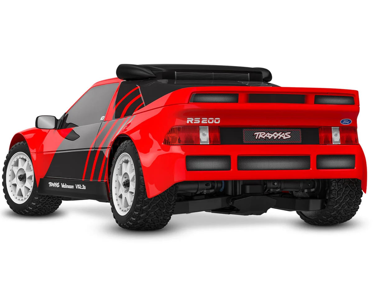 Traxxas Mini Rally Ford RS200 4x4 VXL Brushless 1/16 RTR AWD Rally Car