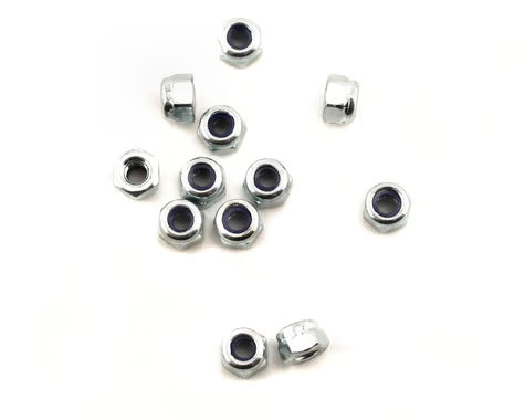 Tuercas de bloqueo de nailon de 3 mm (12)