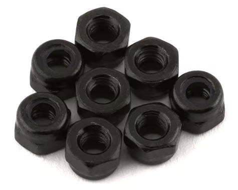 Tuercas de bloqueo de nailon de 3 mm (12)