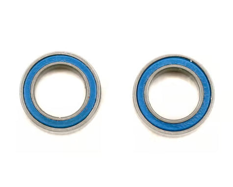 Rodamientos de bolas, sellados con caucho azul (10x15x4mm) (2)