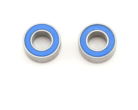 Rodamientos de bolas, sellados con caucho azul (10x15x4mm) (2)