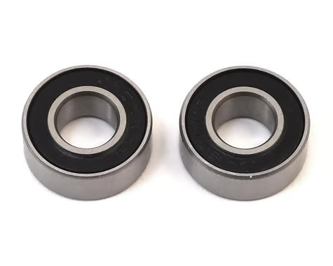 Rodamientos de bolas, sellados de caucho negro (12x18x4mm) (2)