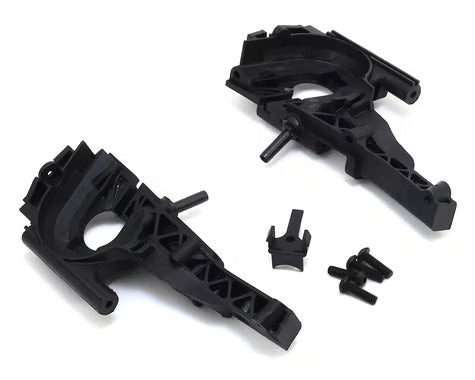 Rodamientos de bolas, sellados de caucho negro (12x18x4mm) (2)