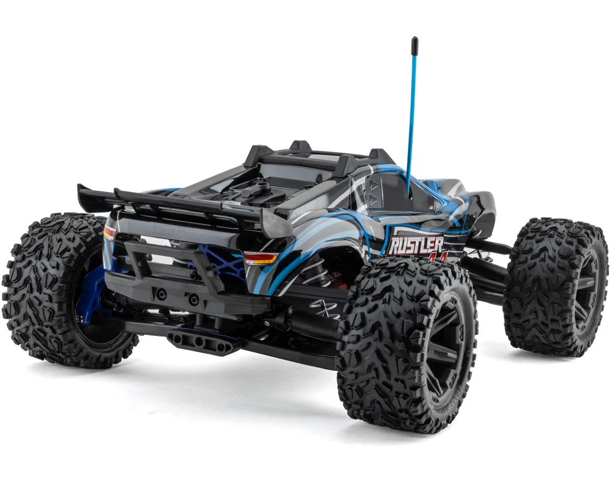 Traxxas Rustler® 4X4 Brushless: 1/10-scale 4WD Stadium Truck with TQ™ 2.4GHz Radio System