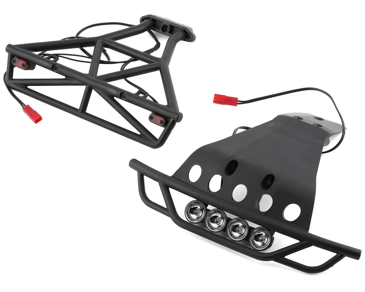 Juego de luces LED, completo (incluye parachoques delantero y trasero con barra de luces LED, arnés de LED trasero y arnés en Y BEC) (se adapta a Slash® 4X4)