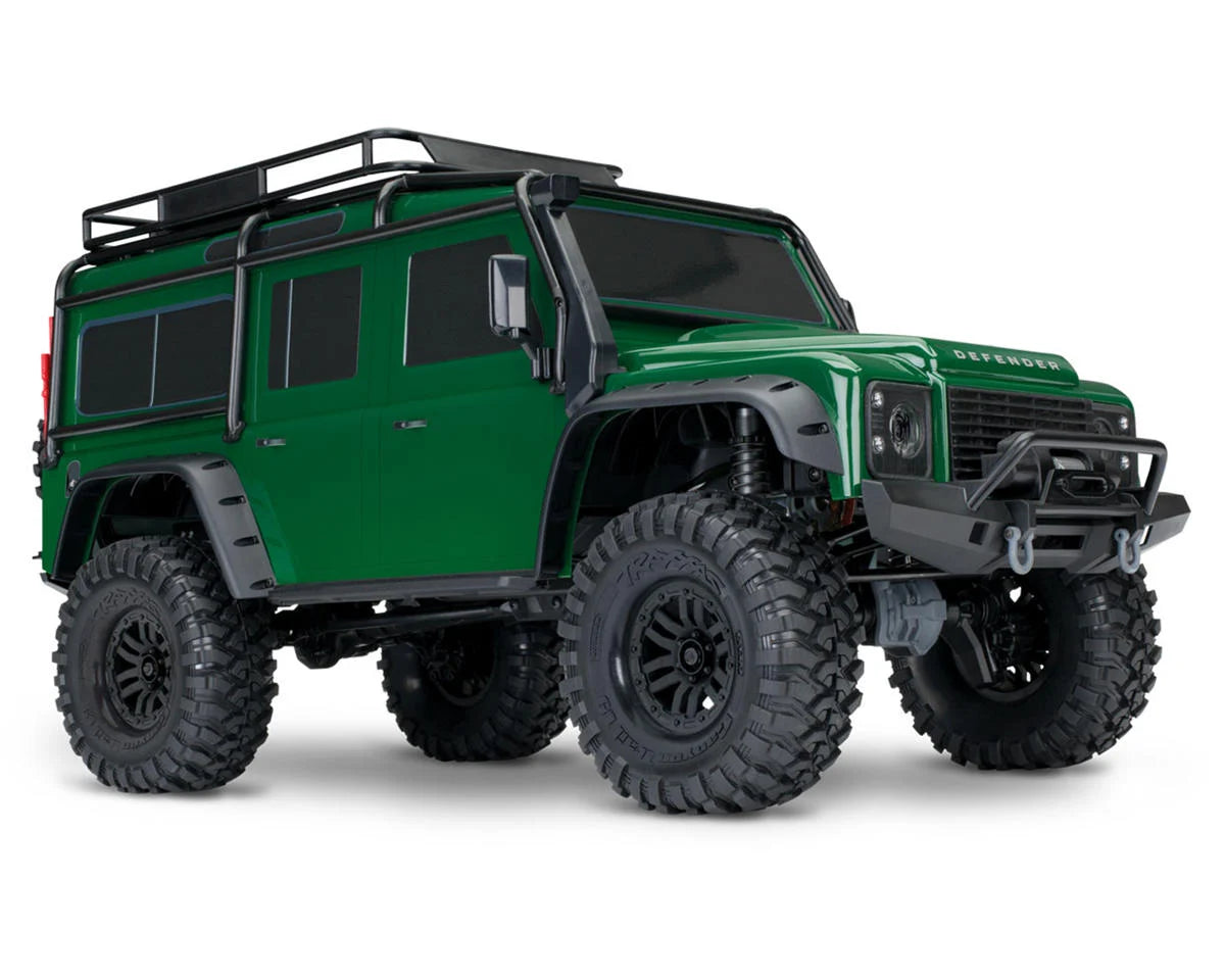 Traxxas TRX-4 1/10 Scale & Trail Rock Crawler w/Land Rover Defender Body