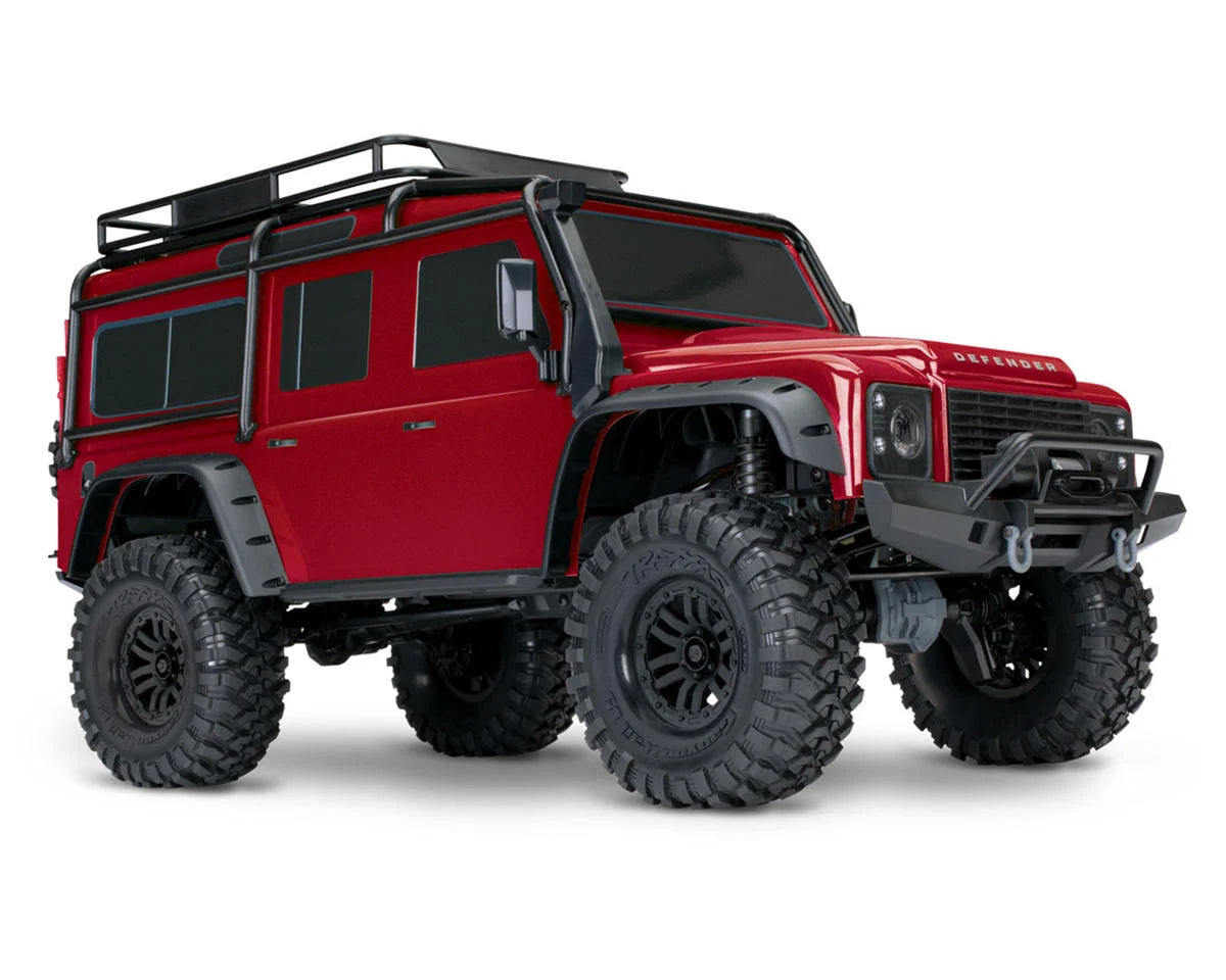 Traxxas TRX-4 1/10 Scale & Trail Rock Crawler w/Land Rover Defender Body