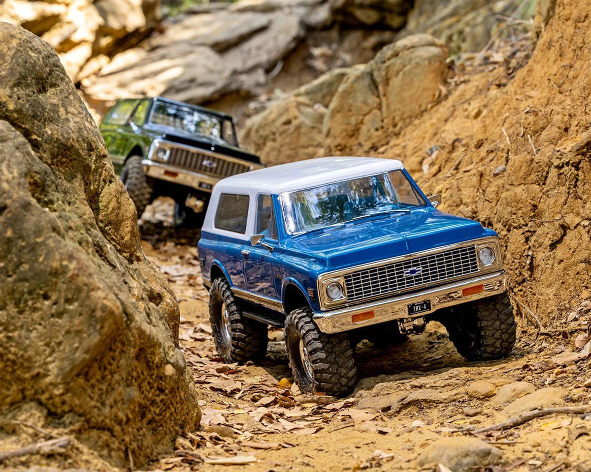 Traxxas TRX-4® 1/10 Electric 4WD RTR Scale Trail Rock Crawler w/1972 Chevy Blazer Clipless Body