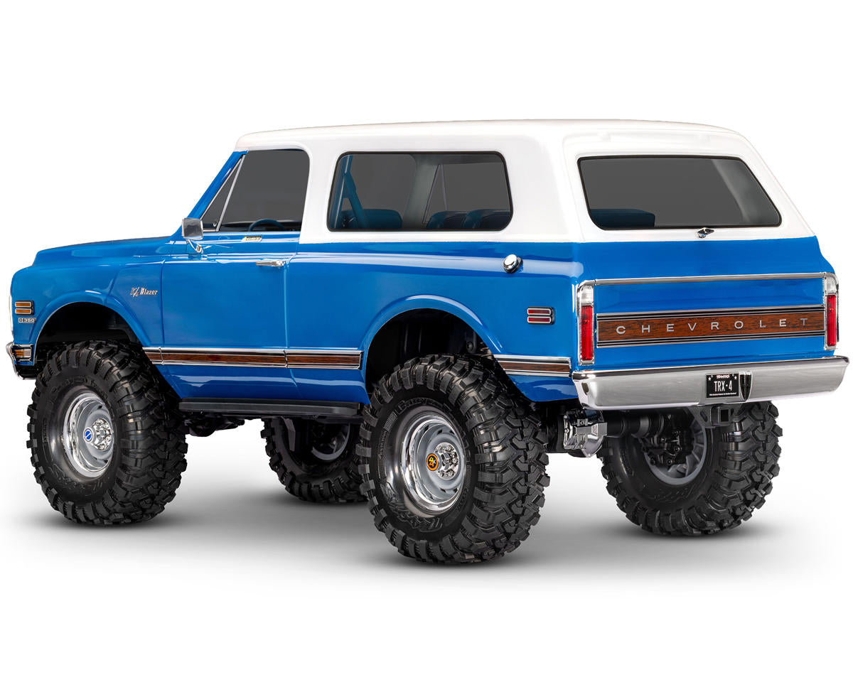 Traxxas TRX-4® 1/10 Electric 4WD RTR Scale Trail Rock Crawler w/1972 Chevy Blazer Clipless Body