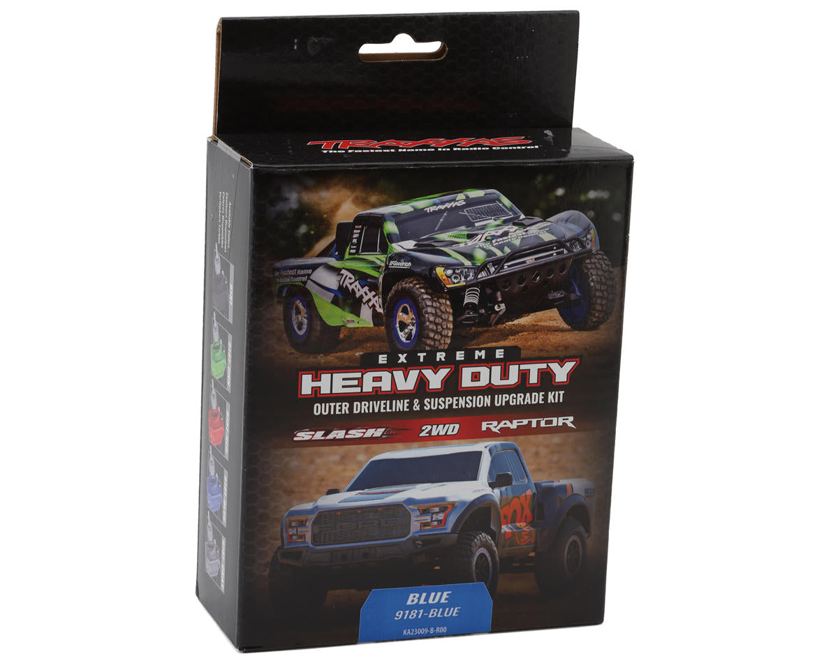 Traxxas Slash® 2WD Extreme Heavy Duty Driveline & Suspension Upgrade Kit (Blue)