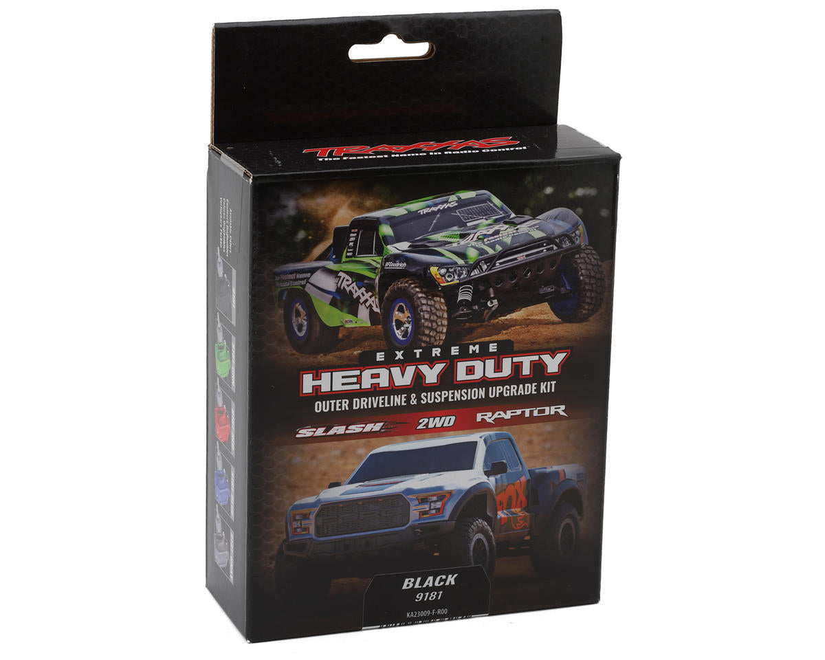 Traxxas Slash® 2WD Extreme Heavy Duty Driveline & Suspension Upgrade Kit (Black)