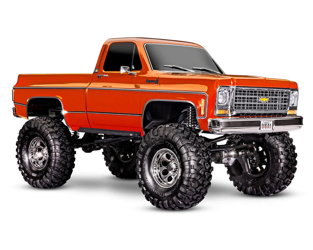Traxxas TRX-4 1/10 High Trail Edition RC Crawler w/'79 Chevy K10 Truck Body