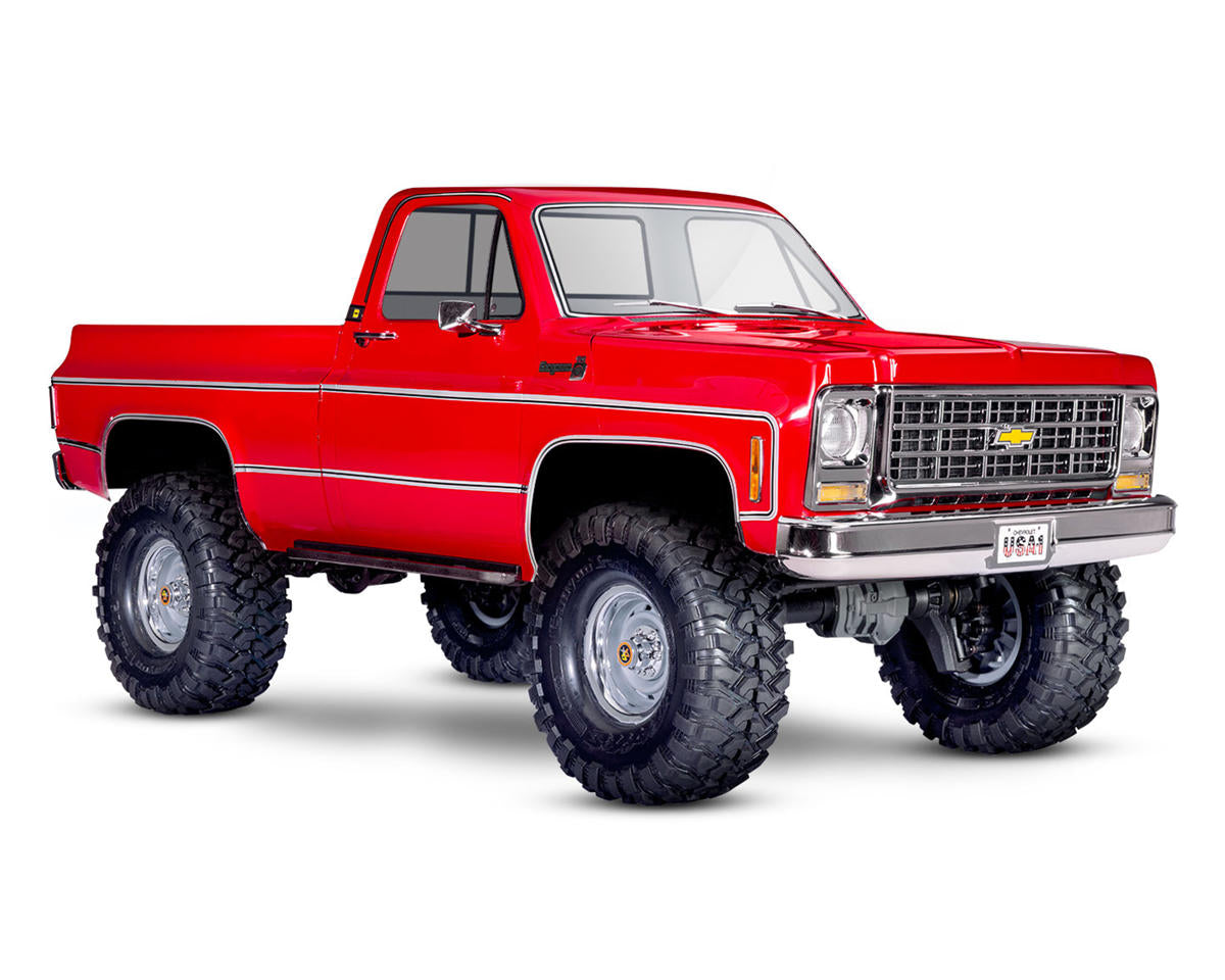 Traxxas TRX-4® 1/10 4WD RTR Scale & Trail® Rock Crawler w/1979 Chevrolet® K10 Truck Body (Red)