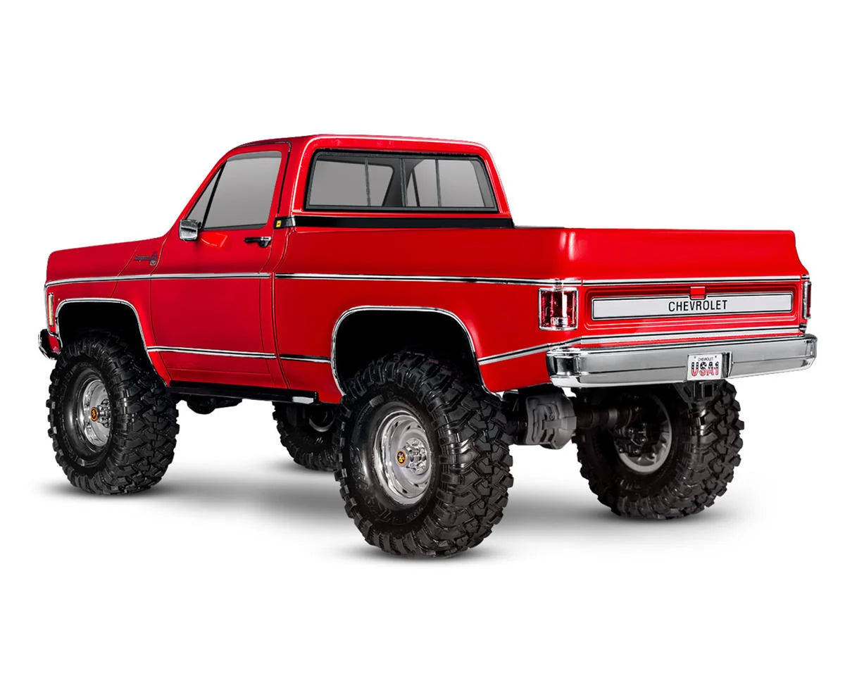 Traxxas TRX-4® 1/10 4WD RTR Scale & Trail® Rock Crawler w/1979 Chevrolet® K10 Truck Body (Red)