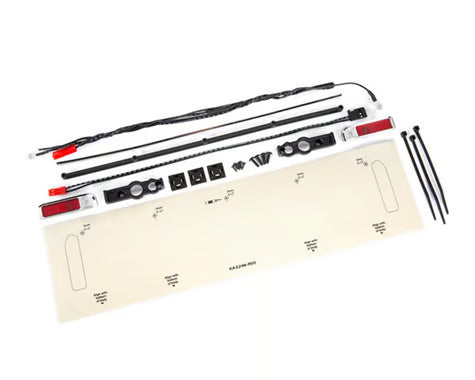 Eje de transmisión, centro trasero, aluminio 6061-T6 (anodizado en negro) (completamente ensamblado)/pasador roscado de 3 mm (2)