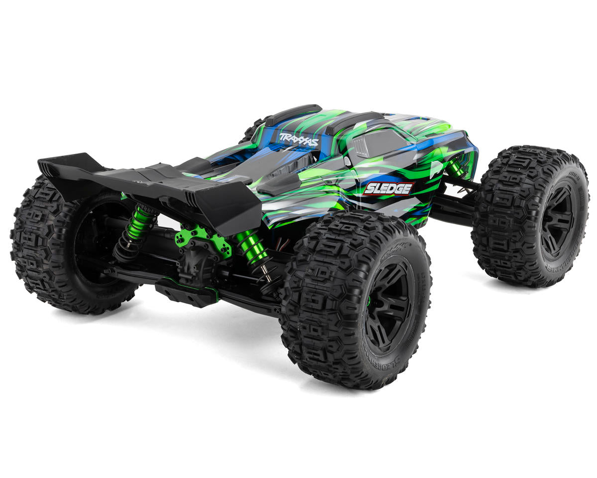 Traxxas Sledge RTR 6S 4WD Electric Brushless 1/8 Monster Truck w/Belted Sledgehammer Tires