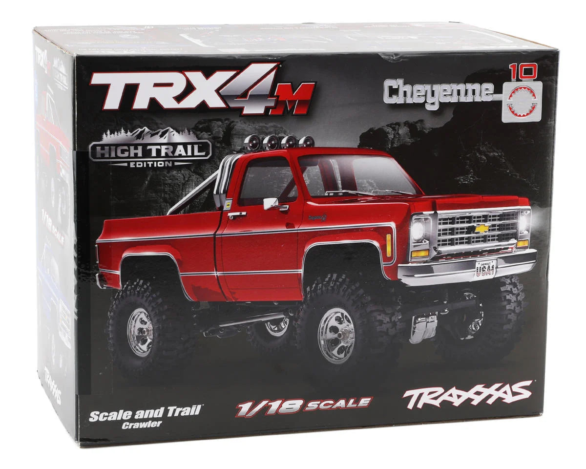 Traxxas TRX-4M 1/18 High Trail Edition Micro Rock Crawler w/Chevrolet K10 Body