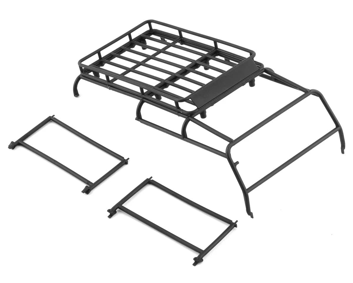 Carrocería, Ford Bronco, completa, Cyber ​​Orange (incluye parrilla, espejos laterales, manijas de puertas, guardabarros, limpiaparabrisas, soporte para llanta de repuesto y montaje sin clip) (requiere parachoques delantero y trasero #9735)