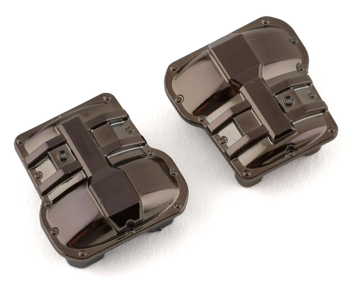 Traxxas TRX-4M® Axle Covers (Black Chrome) (2) (Front/Rear)