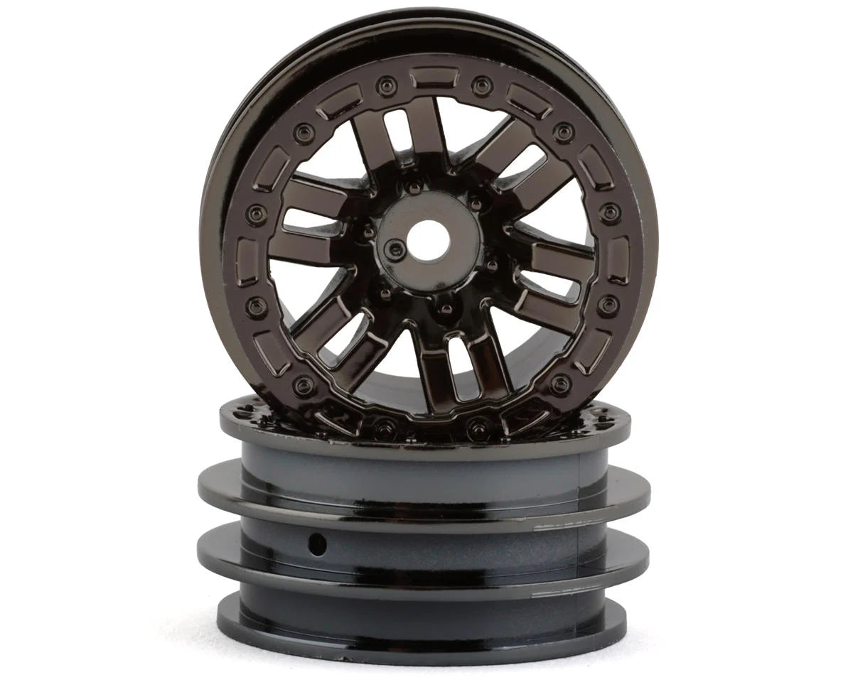 Traxxas 1.0" Rims (Black Chrome) (2) (TRX-4M)