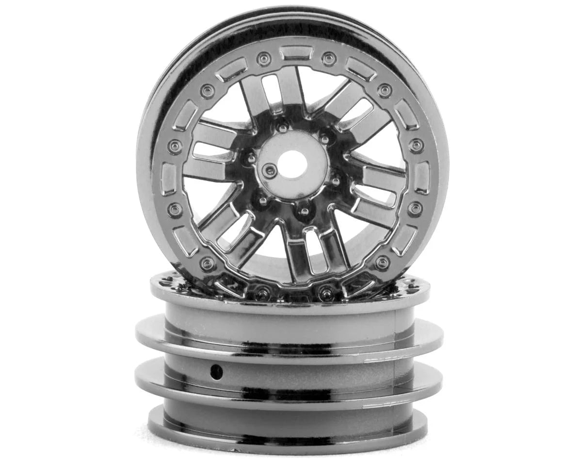 Traxxas 1.0" Rims (Satin Chrome) (2) (TRX-4M)